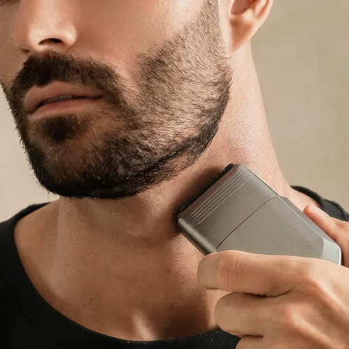 Vista 3 de Maquinillas de afeitar eléctricas para hombres, afeitadora de láminas