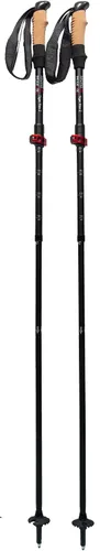 Vista 6 de Tiger Paw Z - Bastones de senderismo para senderismo, correr, caminar, raquetas de nieve, con agarre de corcho, plegable, plegable, ajustable