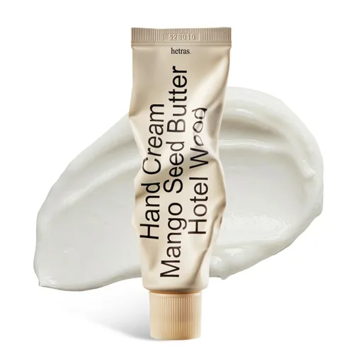 Vista 10 de hetras. Crema de manos con perfume Tienda de flores - Aroma a hierba fresca y flores Hidratante de manos coreano sutilmente perfumado