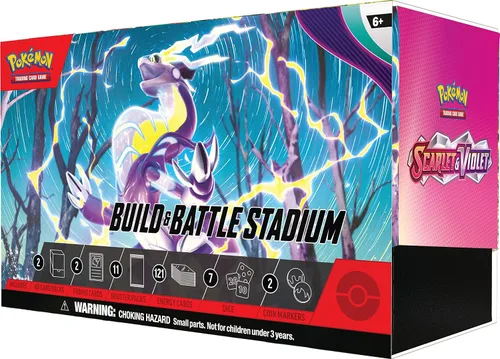 Vista 3 de Pokémon TCG: Estadio de construcción y batalla escarlata y violeta