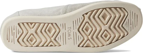 Vista 5 de Toms Alpargata de algodón reciclado de lona para hombre" gris (Drizzle Grey)