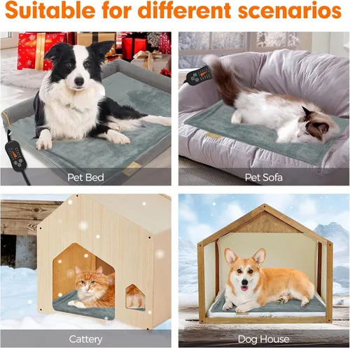 Vista 6 de Vannon Almohadilla térmica para mascotas para perros y gatos