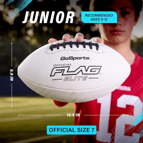 Vista 3 de GoSports Balones de fútbol Elite Flag - Tallas Mini, Pee Wee, Junior y Juvenil