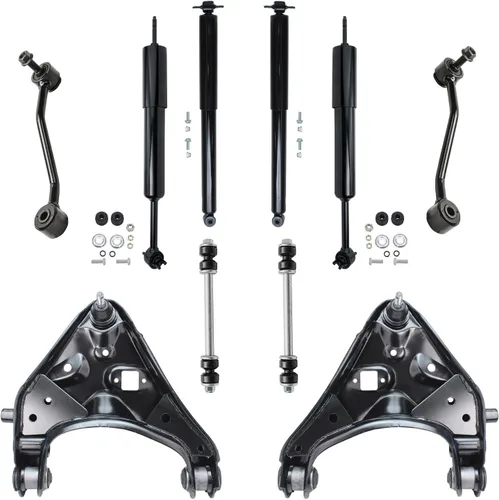 Vista 276 de Detroit Axle - Kit de suspensión frontal de 10 piezas para Dodge Avenger 2008-2014, Chrysler Sebring 2007-2010, 2 brazos de control inferiores, 2