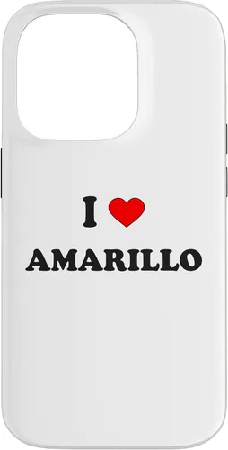 Vista 17 de I Heart Amarillo I Love Amarillo City Case for iPhone 16