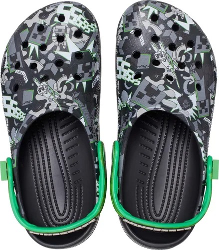 Vista 4 de Crocs Zuecos clásicos de Minecraft unisex para adultos