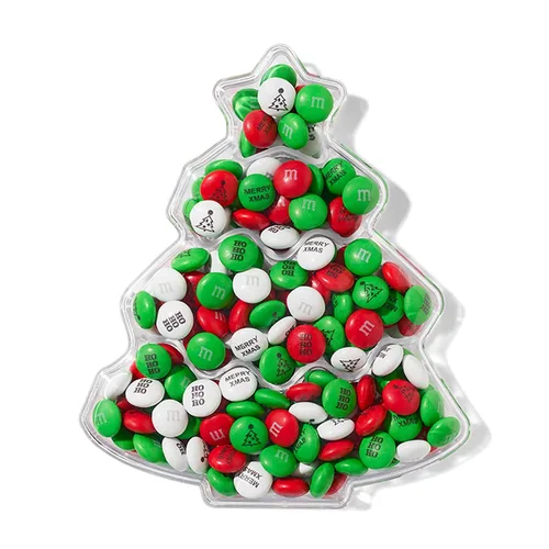 Vista 17 de M&M'S WORLD Dulces de Chocolate con Leche de Navidad - 2 Libras de Chocolate de Color Festivo a Granel Para Bolsas de Dulces de Navidad