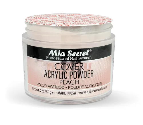 Vista 4 de Mia Secret Acrílico Polvo Cubierta Melocotón 2 oz.