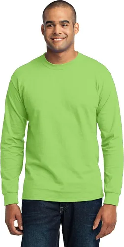 Vista 14 de Port & Company PC55LST - Camiseta de manga larga Azul acuático