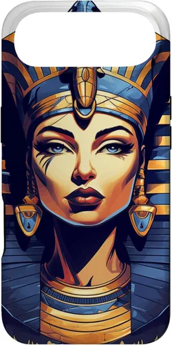 Vista 27 de Cleopatra Egyptian Queen Goddess of Ancient Egypt Mythology Case for iPhone 16