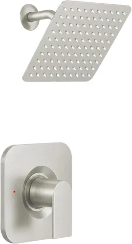 Vista 9 de Compatible con Moen Posi-Temp - Kit de moldura de ducha de válvula de repuesto para 2510, 2520, 2570, 2590 con cabezal de ducha de 8 pulgadas, negro