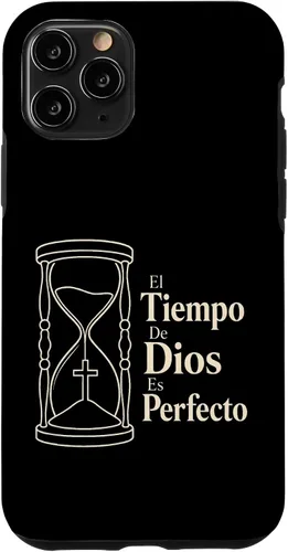 Vista 32 de Fe Cristiana El Tiempo De Dios ES Perfecto Cross - Carcasa para iPhone 16
