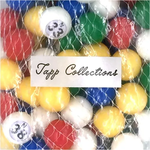 Vista 4 de Tapp Collections™ Juego de bolas de bingo de plástico multicolor