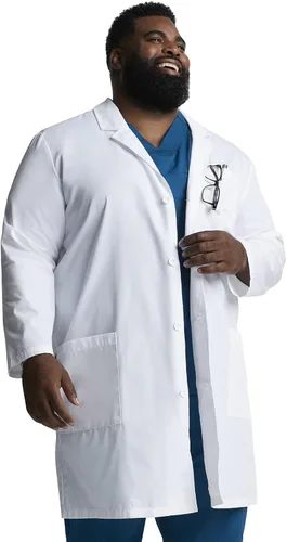 Vista 4 de Dickies EDS - Abrigos profesionales de laboratorio para hombres y mujeres 40 pulgadas 83403