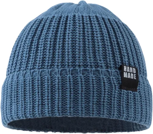 Vista 2 de Gorro de punto simple para bebé, Hip-Hop para niños, gorro de invierno para niñas de 0 a 5 años
