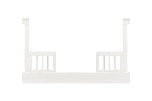 Vista 2 de NAMESAKE Kit de conversión de cama infantil para curtidor en blanco cálido