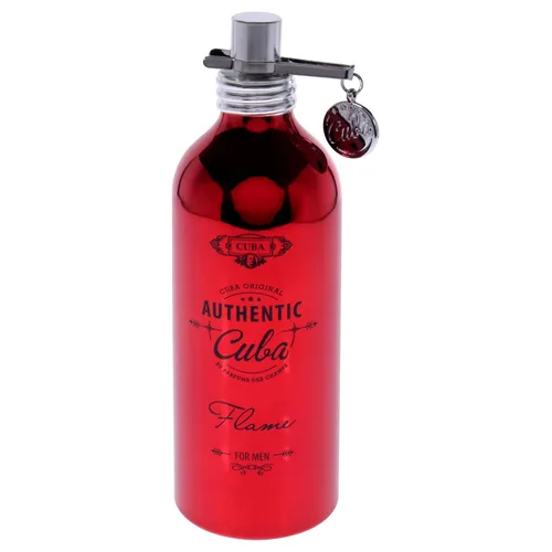 Vista 2 de Cuba Authentic Flame by Cuba para hombre - 3.3 oz EDT Spray