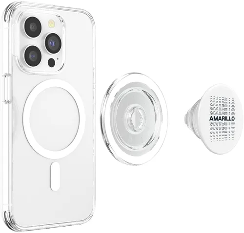 Vista 4 de Minimalist City - USA Modern Amarillo PopSockets MagSafe PopGrip for iPhone
