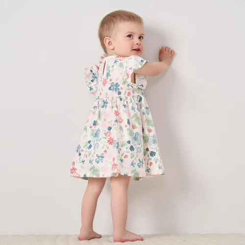 Vista 88 de pureborn Vestido de bebé niña 0-24 meses