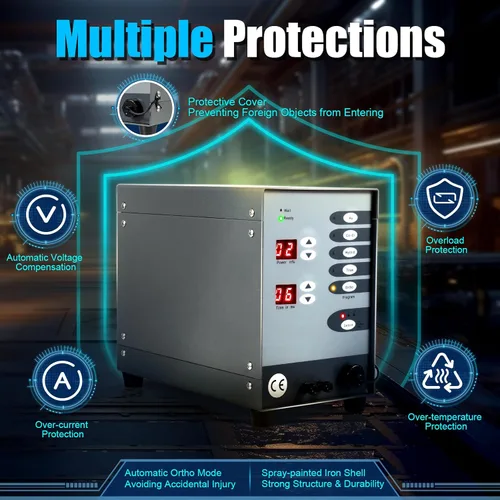 Vista 7 de Máquina automática de soldadura por puntos CNC, máquina de soldadura de mano portátil para metal, kits de soldador de joyas permanentes de 110 V/60