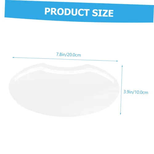 Vista 2 de 100 piezas de escudo de ducha para peluquería máscara de ojos visera facial al aire libre para salones de peluquería protección de material duradero