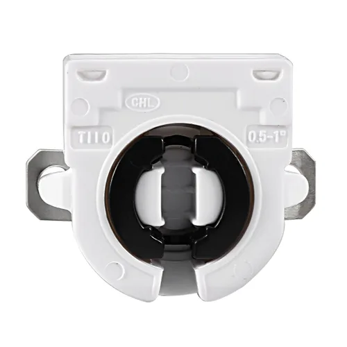 Vista 2 de uxcell 2 unids T8 soporte de luz fluorescente G13 base no derivada lámpara lápida enchufe AC 500 V 2A para tubo fluorescente LED