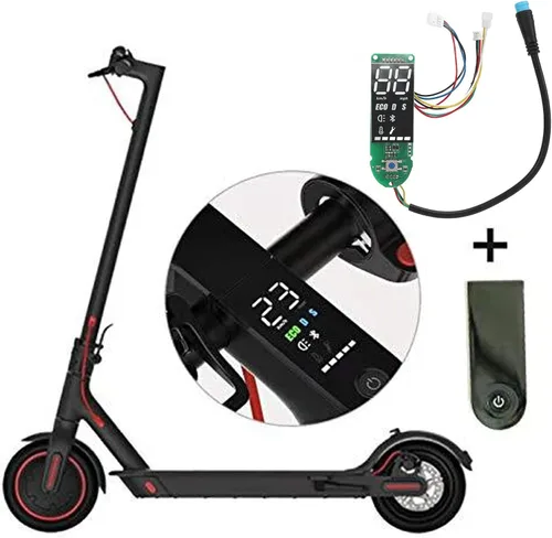 Vista 5 de Alomejor Piezas de scooter eléctrico, ajuste de precisión mejorado, cubierta de interruptor de scooter, placa de circuito de repuesto para viajes