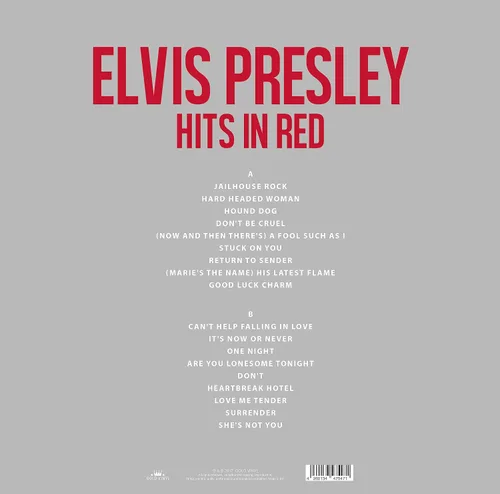 Vista 3 de Elvis Presley - Hits In Red - Limited Edition Red Vinyl
