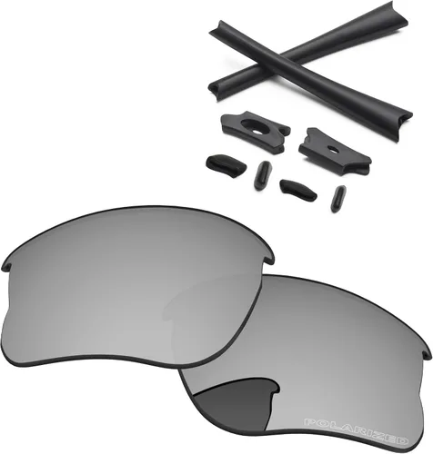 Vista 7 de Lentes de repuesto y kits de goma para gafas de sol Oakley Flak Jacket XLJ OO9009 2.480 in
