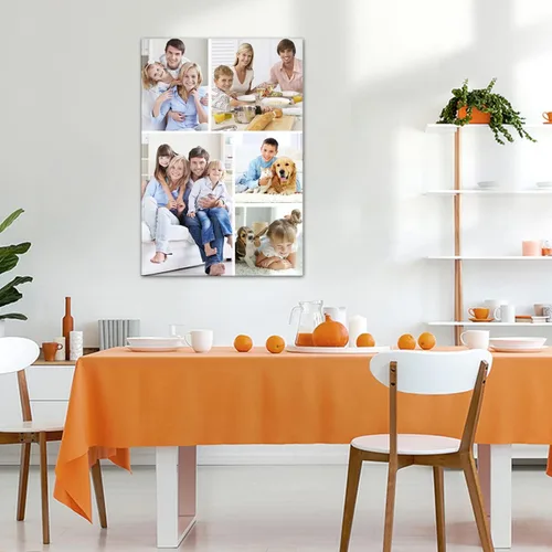 Vista 4 de LZIMU Impresiones en lienzo personalizadas con tu foto, lienzo de fotos personalizado para decoración de pared del hogar