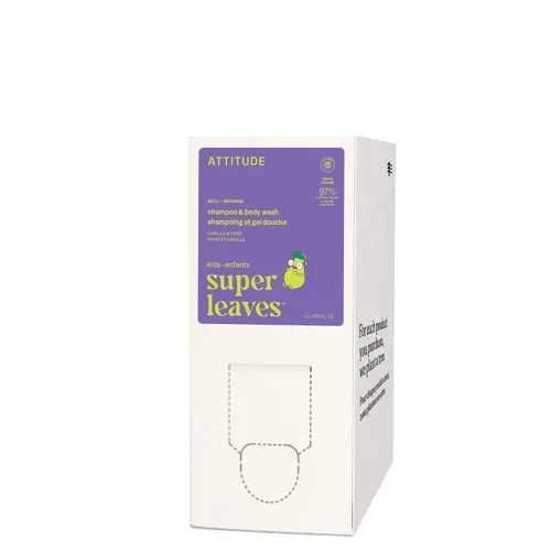 Vista 15 de ATTITUDE Champú y gel de baño para niños, limpiador de cabello y cuerpo verificado por EWG, jabón dermatológicamente probado, productos de baño a