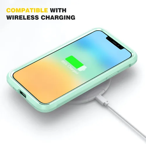 Vista 645 de DIACLARA - Funda transparente compatible con iPhone XR 6.1 pulgadas 2018