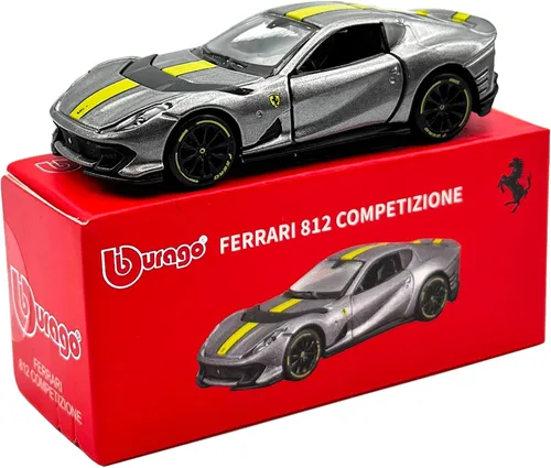 Vista 3 de Bburago Coche modelo de metal fundido a troquel a escala 1:64 de la serie Ferrari (430 Scuderia)