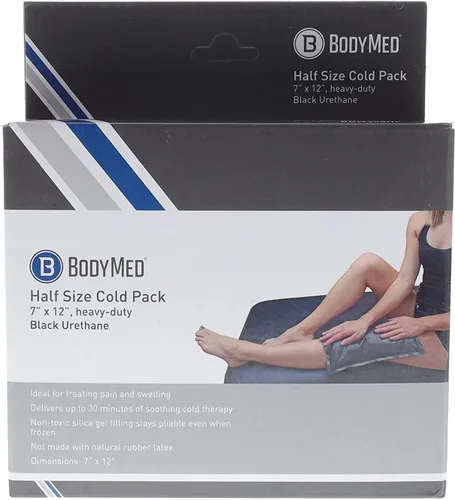 Vista 3 de BodyMed Bolsa de hielo de uretano reutilizable resistente para rodilla, brazo, codo, hombro, espalda, terapia de frío de grado profesional