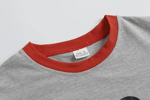 Vista 3 de MyFav Pijamas de algodón que brillan en la oscuridad para niños grandes, cómodos conjuntos de pijama