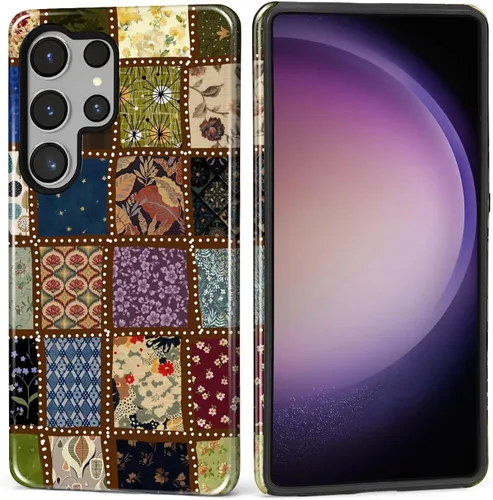 Vista 69 de Funda para Samsung Galaxy S23, Funda Híbrida Resistente 2 en 1 de Cuerpo Completo Resistente a Golpes con Protección Brillante para Samsung Galaxy