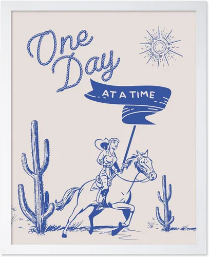 Vista 26 de Poster Master Póster de You've Yeed Your Last Haw, estampado retro de vaquero azul, arte occidental, arte moderno, arte del salvaje oeste, regalo