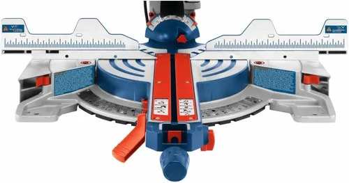 Vista 8 de Bosch Power Tools - Sierra de inglete deslizante con doble bisel, cable de 12 pulgadas y hoja de sierra con 60 dientes, 15 amperios, GCM12SD