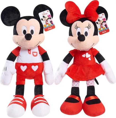 Vista 4 de Disney Valentine 19 Large Plush-Mickey Multicolor
