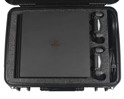Vista 2 de Case Club Gaming Travel Case to fit PlayStation 4 Pro in Pre-Cut Foam