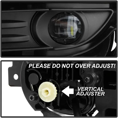 Vista 3 de ACANII - Para Mazda CX-5 2017-2021 Luces antiniebla LED Parachoques Lámparas de Parachoques con Swith+Kit de Arnés Par de Conductor y Pasajero