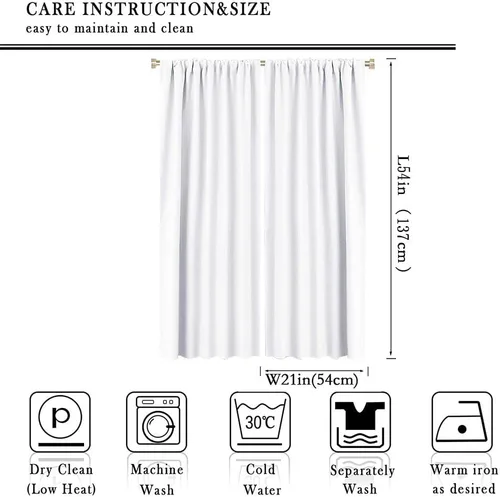 Vista 7 de GY Cortinas opacas para gamepad para jugadores, cortinas opacas con bolsillo para barra, 42 x 54 pulgadas
