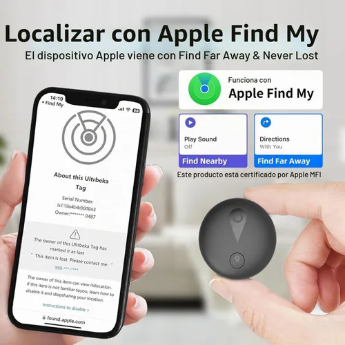 Vista 5 de Perseguidor indetectable de GPS para los vehículos, localizador en tiempo Negro