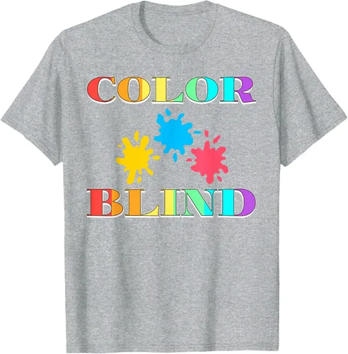 Vista 7 de Color Blind Camiseta Test Funny Glasses Visions