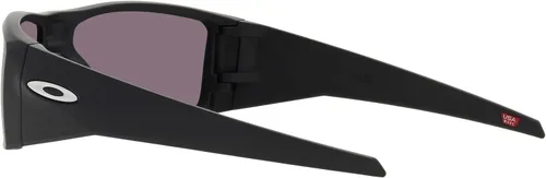 Vista 5 de Oakley Gafas de sol para hombre, marco negro mate, lentes gris Prizm, 2.402in