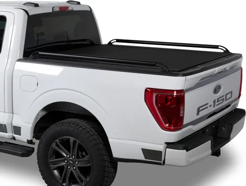 Vista 9 de Putco 88856 Rieles laterales negros para casillero, rieles de caja de camioneta color negro mate de primera calidad, se adapta a Chevrolet Silverado