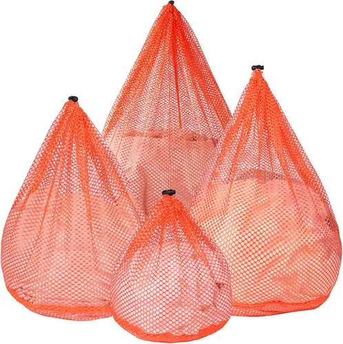 Vista 15 de 3 Piezas Bolsas de Malla para Lavandería Bolsas de Malla para Lavadora Jumbo para Ropa Delicada, Ropa de Cama, Juguetes con Cierre de Cordón