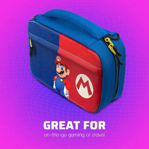 Vista 7 de PDP Gaming Commuter Case with Carrying Handle & Removeable Shoulder Strap - Nintendo Switch