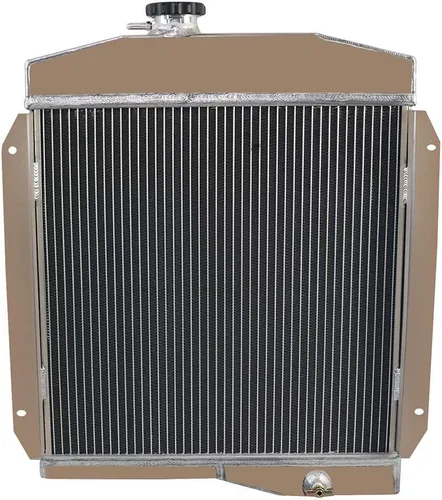 Vista 3 de ALLOYWORKS Radiador de aluminio de 3 filas para Jeep CJ3 CJ5 CJ6 Willys 1955-1971 All Aluminum Radiator. Superior cooling performance. Long