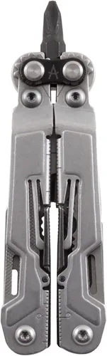 Vista 5 de SOG PowerPint Mini Compact de Acero Inoxidable Multiherramienta 18 herramientas ligeras especializadas y SOG alicate multiherramienta navaja